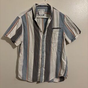 Denim & Flower short-sleeve button-up shirt - Size L